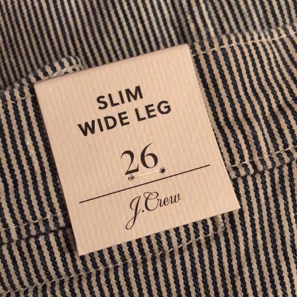 J Crew Slim Wide-Leg Jean - Picture 3 of 3